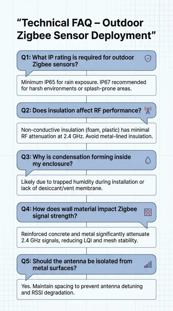 Frequently asked questions about Zigbee device performance in cold weather for European homes